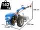 EuroMech BLITZ 80 - Motocoltivatore diesel - Yagmur D300 - 7 HP - Avviamento elettrico