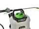 Ego BSP 3500 E - Pompa irroratrice a zaino a batteria - 56V - SENZA BATTERIA E CARICABATTERIA