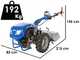 EuroMech BLITZ 120 - Motocoltivatore diesel - Kohler KD15-440 - 12 HP - Avviamento elettrico