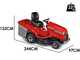 Honda HF 2317 HME - Trattorino tagliaerba - Cambio idrostatico - Motore Honda GCV530 - Cesto di raccolta