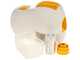 Reber Fido 9250 BG Bianco/Giallo - Grattugia elettrica da tavolo - 140W