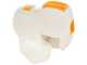 Reber Fido 9250 BG Bianco/Giallo - Grattugia elettrica da tavolo - 140W