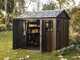 Keter Signature Walnut 759/975 - Casetta da giardino - Con finestre - 230x287x246 cm