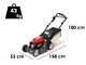 Honda HRX 476 VY - Tagliaerba a scoppio trazionato - Honda GCVx 170 - Taglio 47 cm