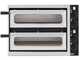 Prismafood SMALL BASIC 2/40 VETRO 4T - Forno elettrico per pizza - 4 Termostati