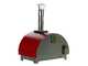 OUTLET - PICCOLI DIFETTI ESTETICI - Forno a gas per pizza da esterno Rosso - per 1 pizza