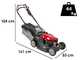 Honda HRX 476 HY - Tagliaerba a scoppio trazionato - Honda GCVx 170 - Taglio 47 cm