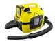 Karcher WD 1 - Aspirapolvere multiuso a batteria 18V 5Ah - Solidi liquidi e soffiatore