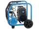 OUTLET - DA ESPOSIZIONE - ABAC PORTABLE ROLLCAGE OS15P - Compressore aria elettrico monofase silenziato, oil-less - Motore 1.5 HP - 9 lt