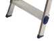 Facal Golden , 3 gradini, 1.20 mt - Scalandrino in alluminio con cavalletto