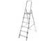 Facal Golden, 6 gradini, 1.86 mt - Scalandrino in alluminio con cavalletto