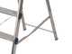 Facal Golden GLD/7, 7 gradini, 2.08 m - Scalandrino in alluminio con cavalletto - Altezza stimata operativa 3.35 m