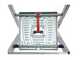 Facal Golden, 8 gradini, 2.30 mt - Scalandrino in alluminio con cavalletto