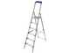 Facal Maxi, 6 gradini, 1.88 mt - Scalandrino in alluminio con cavalletto