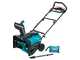 Makita SN001GZ - Spazzaneve a batteria - 40V - SENZA BATTERIA E CARICABATTERIA