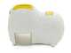 OUTLET - DA ESPOSIZIONE - Reber Fido 9250 BG Bianco/Giallo - Grattugia elettrica da tavolo - 140W