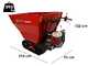 Benassi M403DHO - Motocarriola cingolata - Cassone dumper idraulico con scarico alto - Portata 400Kg