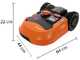 Worx Landroid L WR155E - Robot rasaerba - Con perimetro - Batteria al litio - L2000 - Sensore ostacoli in omaggio!