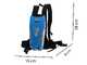 Campagnola Alice STAR 58 PLUS - Abbacchiatore elettrico 300 cm a batteria a zaino 50.4V 14Ah - Asta fissa in carbonio