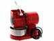 OUTLET - PICCOLI DIFETTI ESTETICI - Fama Mignon GM Rosso - Grattugia elettrica in alluminio lucidato - 380W