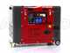 OUTLET - SENZA SCATOLA ORIGINALE/DIFETTI ESTETICI - GeoTech-Pro DGP8000SE-3 - Generatore di corrente diesel silenziato carrellato con AVR 6 kW - Continua 5.5 kW Trifase