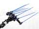 Campagnola HERCULES 58V - Abbacchiatore elettrico 235/320 cm a batteria a litio 50.4V 14Ah - Asta telescopica in alluminio
