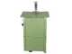 Clementi Smart - Forno a legna per pizza da esterno - 80 x 45 cm - Verde
