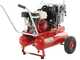 OUTLET - UTILIZZATO PER PROVA - Motocompressore a scoppio Tornado Double F 750 con motore Honda GX200 - 6HP