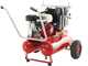 OUTLET - UTILIZZATO PER PROVA - Motocompressore a scoppio Tornado Double F 750 con motore Honda GX200 - 6HP
