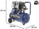 OUTLET - PICCOLI DIFETTI ESTETICI - Goodyear GY2510OF - Compressore aria elettrico - Serbatoio 24 litri - Pressione 8 Bar