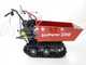 GeoTech Pro GeoPorter 330D - Motocarriola cingolata cassone dumper con 4 rulli - 300Kg