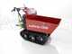 GeoTech Pro GeoPorter 330D - Motocarriola cingolata cassone dumper con 4 rulli - 300Kg