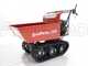 GeoTech Pro GeoPorter 330D - Motocarriola cingolata cassone dumper con 4 rulli - 300Kg