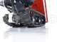 GeoTech Pro GeoPorter 330E - Motocarriola cingolata cassone estensibile con 4 rulli - 300Kg