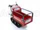 GeoTech Pro GeoPorter 330E - Motocarriola cingolata cassone estensibile con 4 rulli - 300Kg