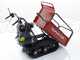 GeoTech Pro GeoPorter 330E - Motocarriola cingolata cassone estensibile con 4 rulli - 300Kg