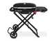 Weber Traveler 1501745 - Barbecue a gas portatile - Carrello di supporto nero