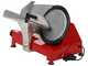 OUTLET - PICCOLI DIFETTI ESTETICI - Celme ALFA 250 Rossa - Affettatrice con lama in acciaio 250 mm