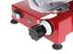 OUTLET - PICCOLI DIFETTI ESTETICI - Celme ALFA 250 Rossa - Affettatrice con lama in acciaio 250 mm