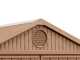 OUTLET - PICCOLI DIFETTI ESTETICI - Keter Darwin marrone - Casetta da giardino - Con finestre frontali - 190x122x221 cm