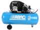 OUTLET - PICCOLI DIFETTI ESTETICI - ABAC  EXT A39B 270 CT4 - Compressore aria elettrico trifase a cinghia - Motore 4 HP &ndash; 270 lt