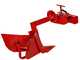 Assolcatore AS1-5 con attacco a due bulloni registrabile e barra portattrezzi - Per motocoltivatori da 6-10HP