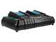OUTLET - PICCOLI DIFETTI ESTETICI - Caricabatterie doppio Makita DC18RD