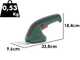 Bosch EasyShear - Forbice tagliaerba a batteria integrata - 3.6V 1.5Ah