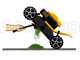 Marina System Speedy L - Rasaerba mulching a spinta - Motore Loncin LC1P65FE