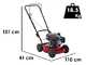 Marina System Speedy L - Rasaerba mulching a spinta - Motore Loncin LC1P65FE