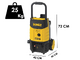 DeWalt DXPW 003E - Idropulitrice professionale a freddo - 160 bar - 630 lt/h