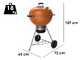 Weber Master-Touch GBS C-5755 Burnt Orange 57cm - Barbecue a carbone