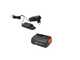 Gardena 2400 Comfort Automatic 18V P4A - Pompa sommersa a batteria per acque chiare - 18V/2,5Ah