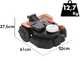 Worx Landroid Vision Cloud WR308E - Robot Tagliaerba - Senza impianto